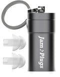 JamPlugs High Fidelity Ear Plugs for Concerts - Comfortable & Reusable (1 Pair)