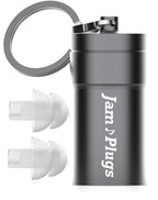 JamPlugs High Fidelity Ear Plugs for Concerts - Comfortable & Reusable (1 Pair)
