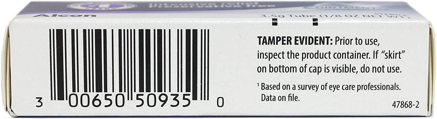 Systane Nighttime Lubricant Eye Ointment 3.50 g (Pack of 4)