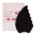 tophld Gua Sha Facial Tools, Natural Bian Stone Gua Sha Jade Massage Tool, Body Gua Sha Stone with Comb, Large GuaSha Set for Tr