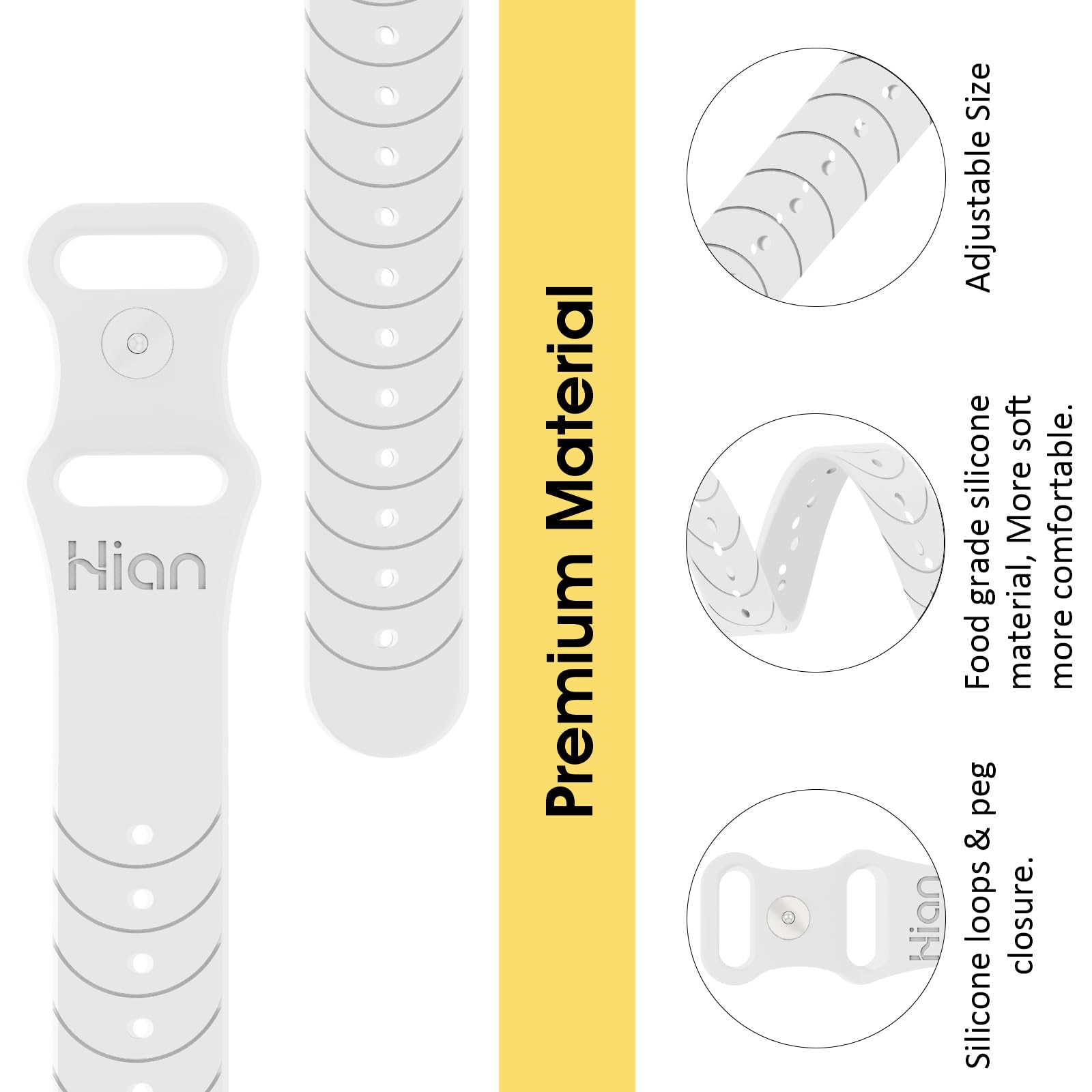 Hion Motion Sickness Bracelets Sea Sickness Wristbands for Motion Sickness/Morning Sickness/Pregnancy Nausea Anti Nausea Bands A