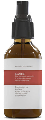 PUR360 Tamanu Oil - Best Treatment for Psoriasis, Eczema, Acne Scar, Rosacea - Relief for Dry, Scaly Skin, Scalp and More - Cold