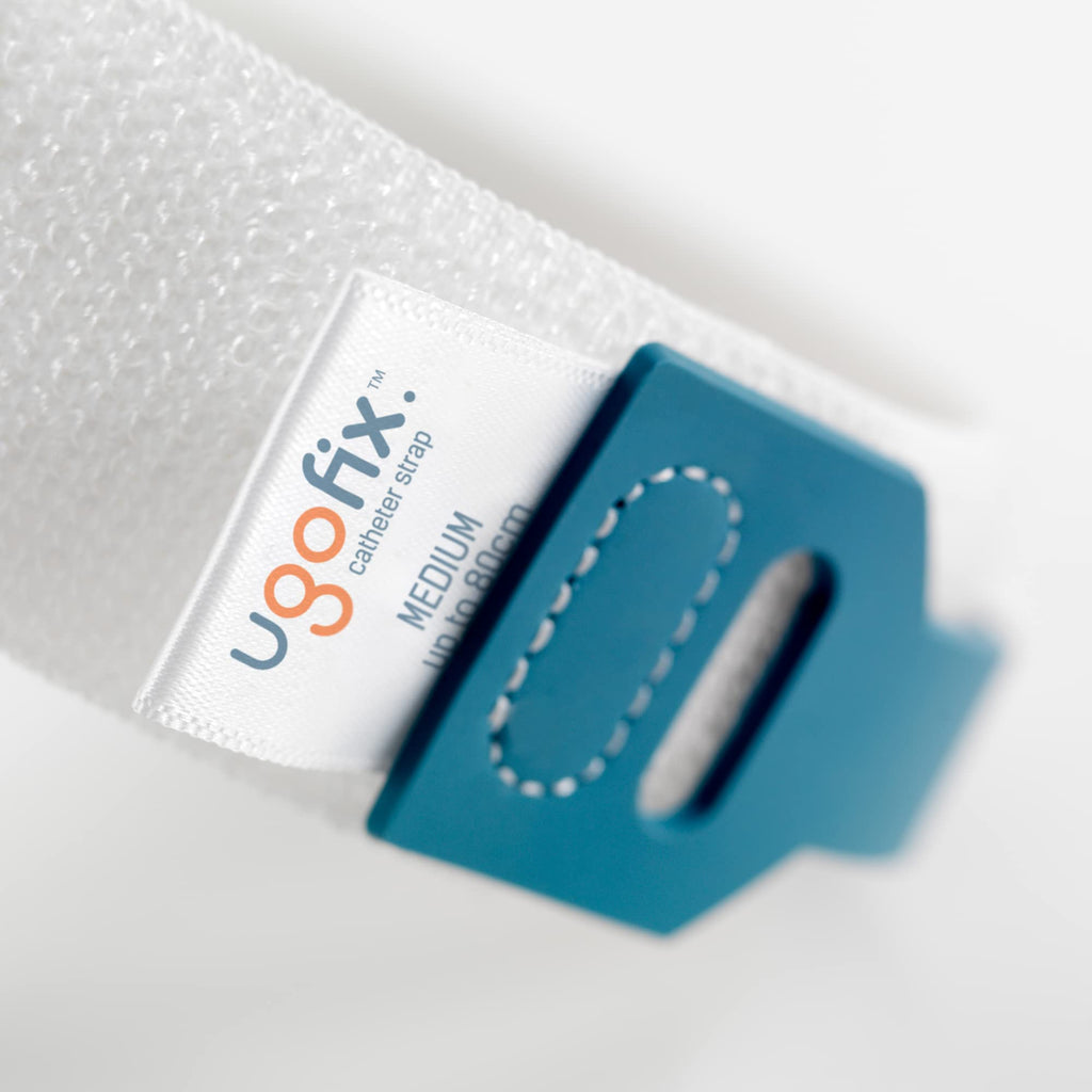 Ugo Fix Catheter Strap (x5) - Catheter Securement Retaining Strap/Catheter Holder, with Anti Slip and Irritation Silicone Grip a