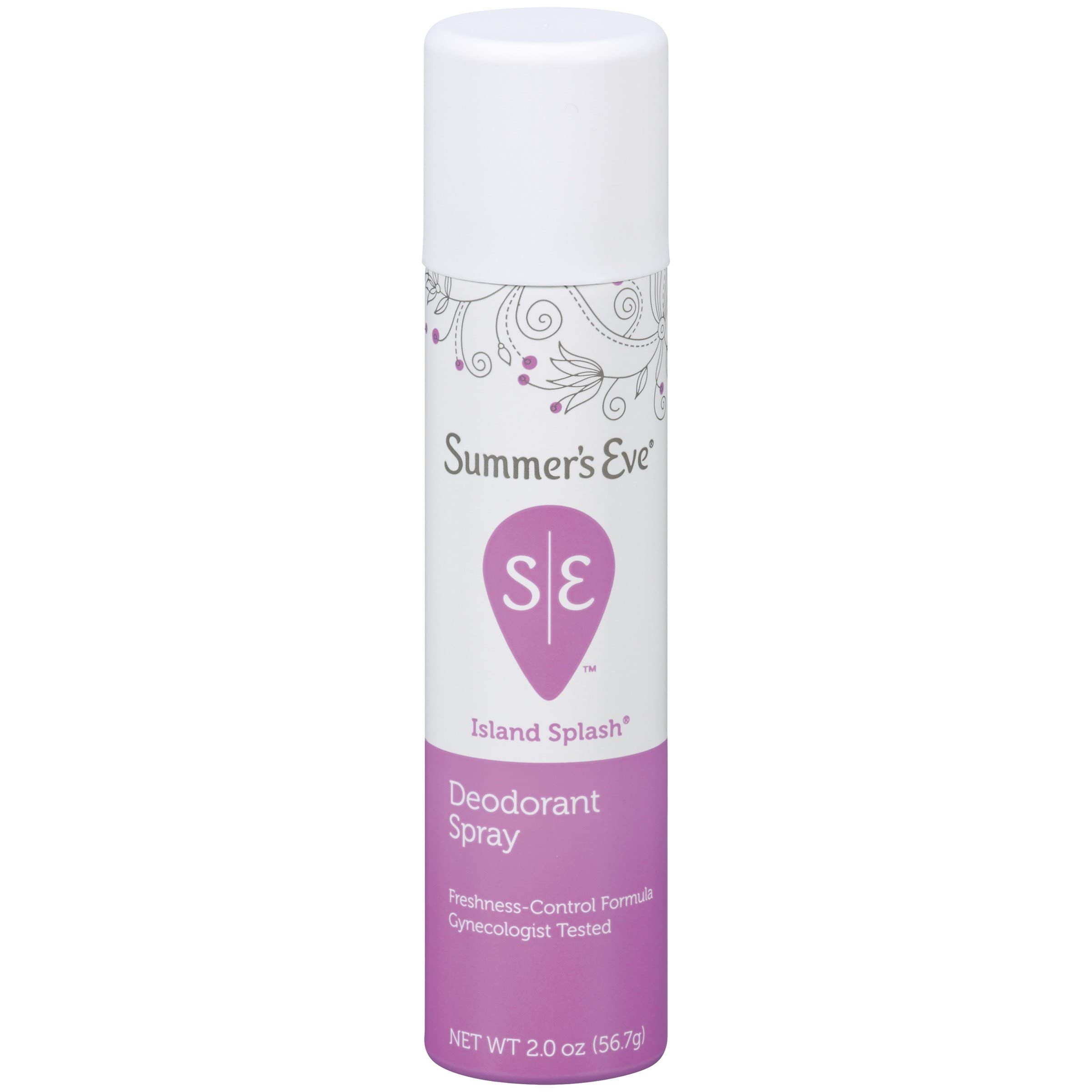 Summer s Eve Feminine Deodorant Spray - Island Splash - 2 oz