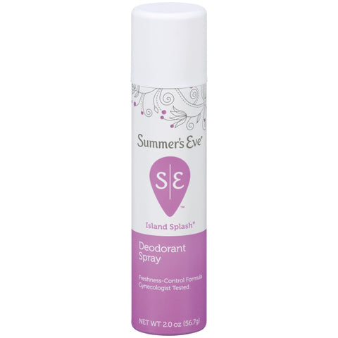 Summer s Eve Feminine Deodorant Spray - Island Splash - 2 oz