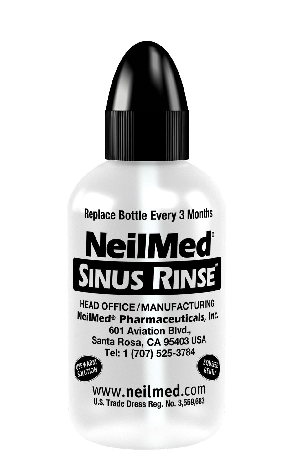 Lavador Nasal Sinus Rinse Kit C/60 Sobres Premezclados (240 mL)
