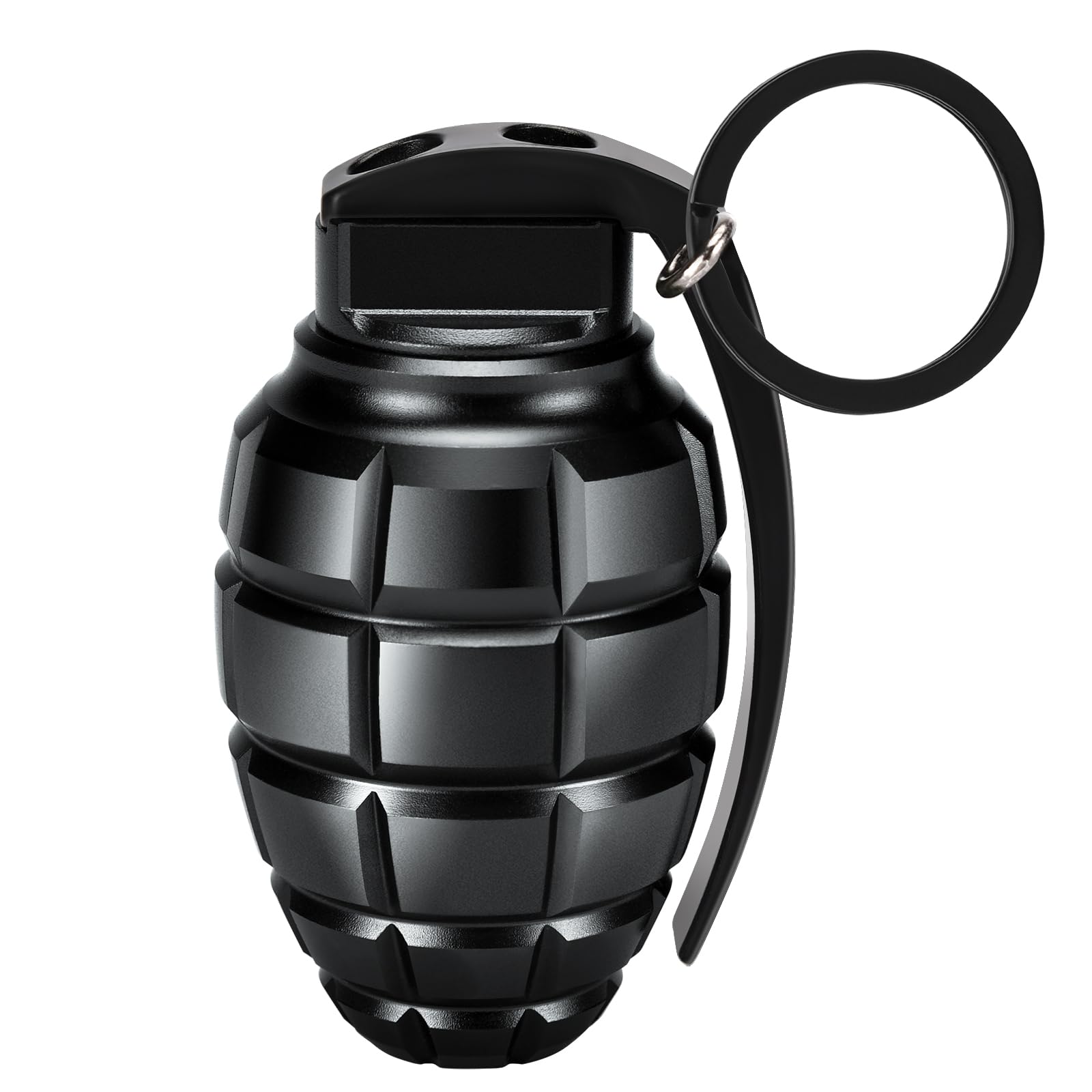 Aufew Keychain Pill Container Waterproof Portable Small Pill Case Durable Aluminum Travel Pill Box with Carabiner for Medication