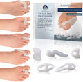 Dr. Frederick's Original 14-Piece Bunion Corrector Kit - Fast Relief for Bunions & Overlapping Toes - For Men & Women - Soft Gel