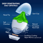 SinuCleanse Inhalo Nasal Dry Salt Inhaler, 100% All-Natural Deep Penetrating Salt Crystals Help You Breathe Easier