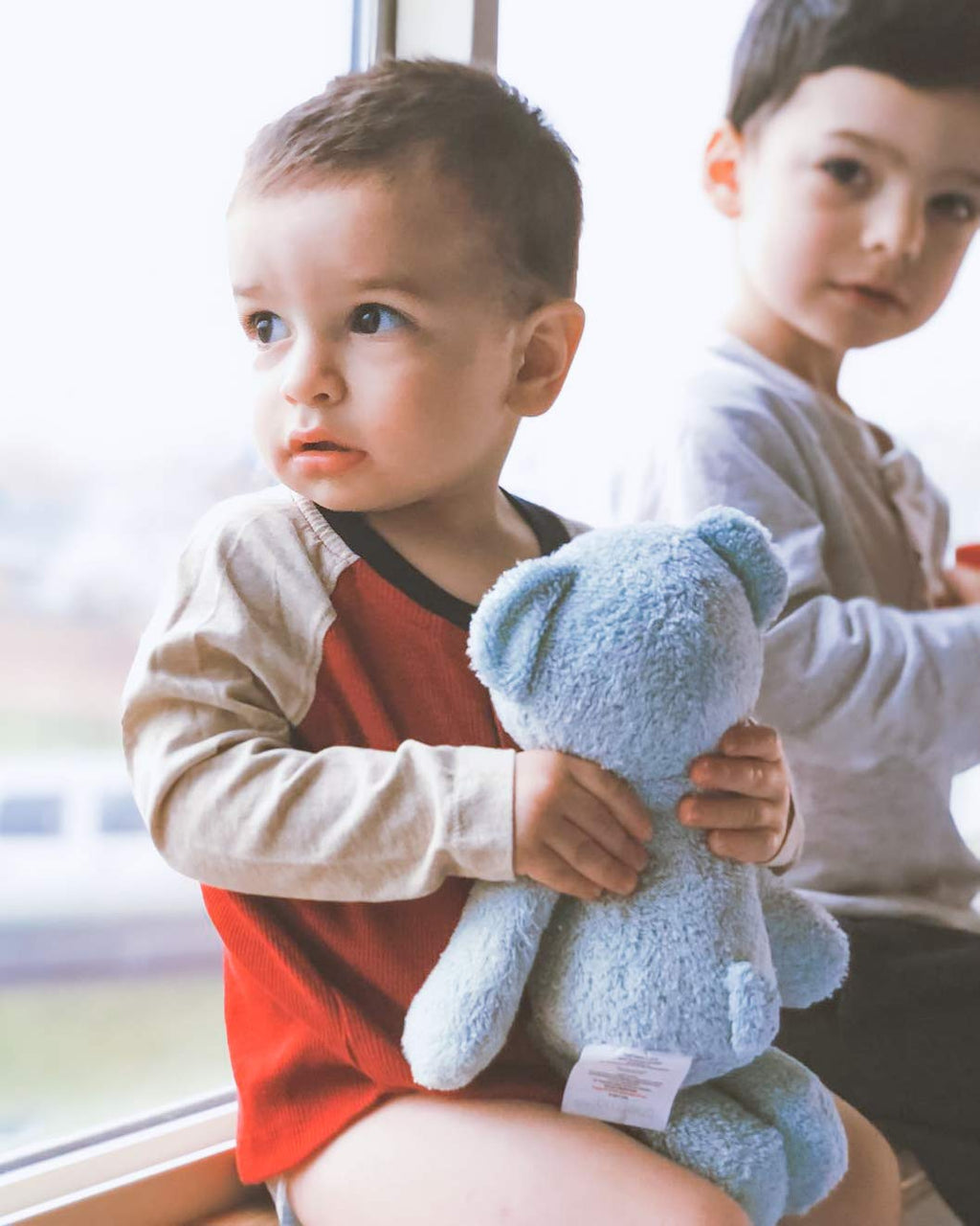 Thermal-Aid Zoo Animals - Buckley The Blue Bear - Heatable Therapeutic Stuffed Animals for Kids - Hot & Cold Therapy - Ice Pack