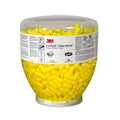 3M Ear Plugs, E-A-Rsoft Yellow Neons 391-1004, Bottle of 500 Pair of Disposable Earplugs, Regular Size, Uncorded, 33 NRR, Tapere