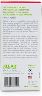 Xlear Nasal Spray and Kids Nasal Spray Bundle with Xylitol, Saline, Purified Water and Grapefruit Seed Extract, for Optimal Heal