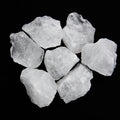 1.1lb Bulk Raw Clear Quartz Stone Rough Crystal-Natural Clear Quartz Raw Stones Crystal for Tumbling, Cabbing, Fountain Rocks, D