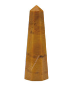 Yellow Jasper Crystal Towers ~ Natural Healing Crystal Point Obelisk for Reiki Healing and Crystal Grid (2 to 3 INCH)
