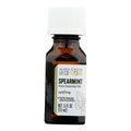Aura Cacia Spearmint Essential Oil | GC/MS Tested for Purity | 15ml (0.5 fl. oz.)