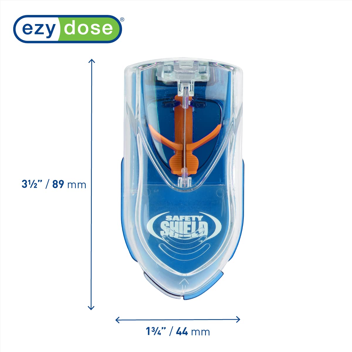 EZY DOSE Pill Cutter with Safety Shield, Precise Tablet Splitter for Cutting Pills, Vitamins, or Medication, Easy-to-Use Compact