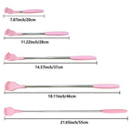 WUBAYI 2Pcs Back Scratchers, Portable Expandable Back Scratchers, Non-Slip Handheld Massager, with Telescopic Handle for Ticklin
