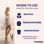 womn Intimate Comfort DRY & FRESH LIQUID POWDER - talc-free liquid body powder against moisture, chafing & odor, 1.7 Fl. Oz.
