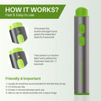 Bug Bite Relief with Suction Tool and Heat Mosquito Itch Relief-Insect Sting&2-in-1 Bite Relief Rechargeable Bug Bite Sucker and
