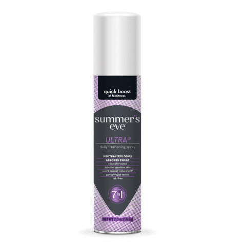 Summers Eve Freshening Spray, Ultra, pH Balanced, Dermatologist & Gynecologist Tested, Extra Strength, 2 Oz, Pack of 6