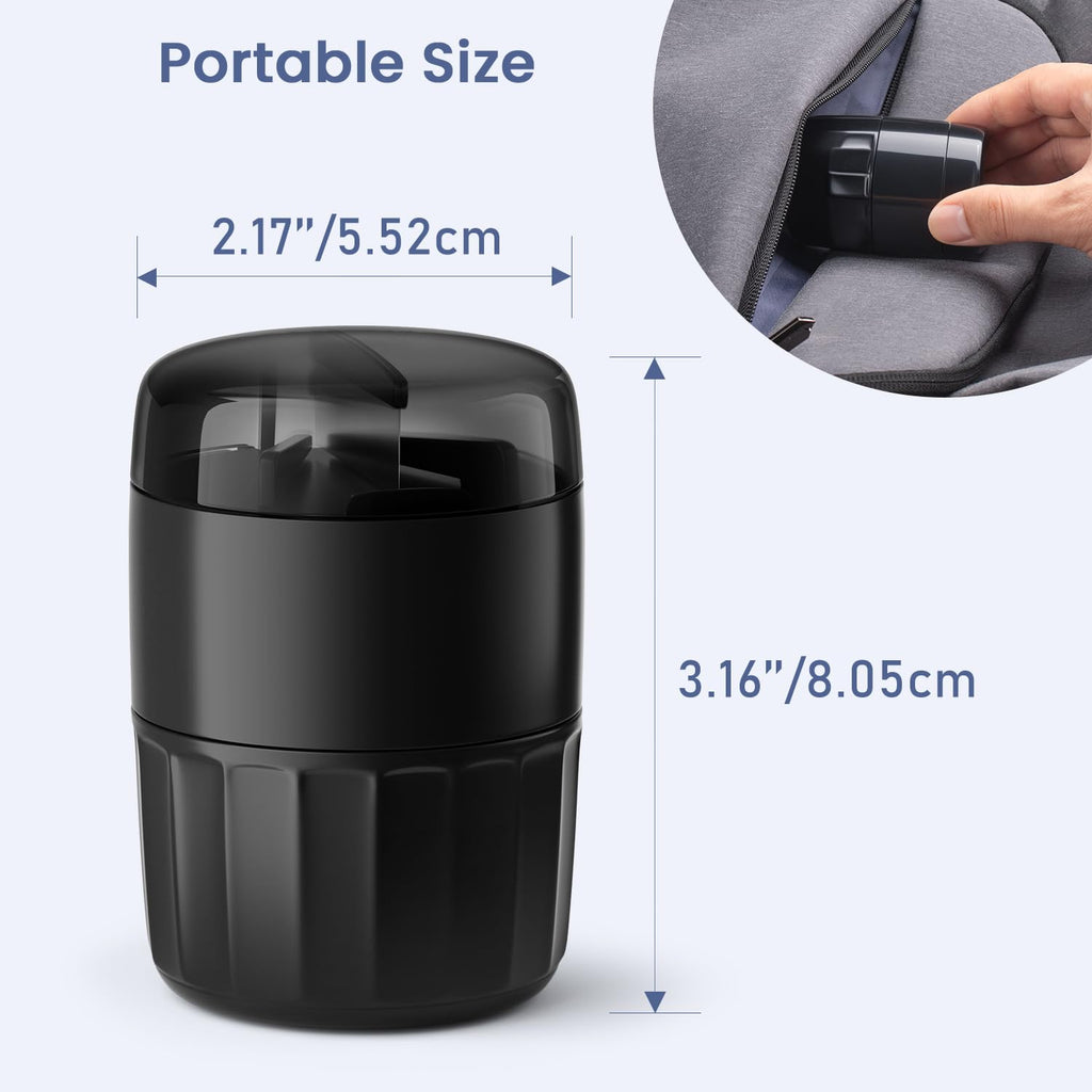 Renmingfed 3-in-1 Pill Crusher Pill Grinder Pill Cutter with Storage Box, Pill Crusher Pill Grinder Fine Powder, Pill Crushers f