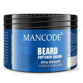 Mancode Beard Softener Cream  100Gm | For Frizzy Rough Dry Mustache And Beard | Long Lasting Moisturization & Nourishement | Mo
