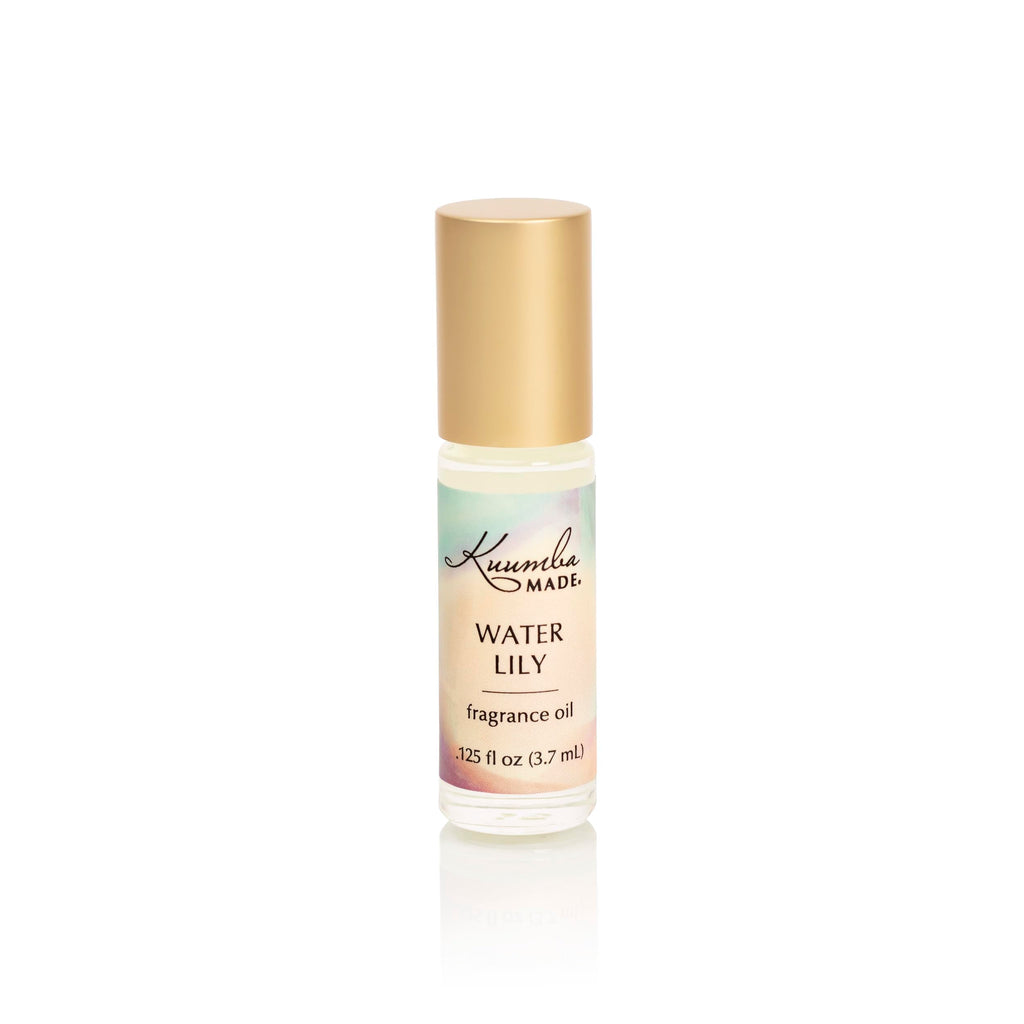 Kuumba Made Water Lily Fragrance Oil | 0.125 Fl Oz | Notes of Bergamot and Mandarin | Clean, Long-Lasting Scent | Alcohol Free |
