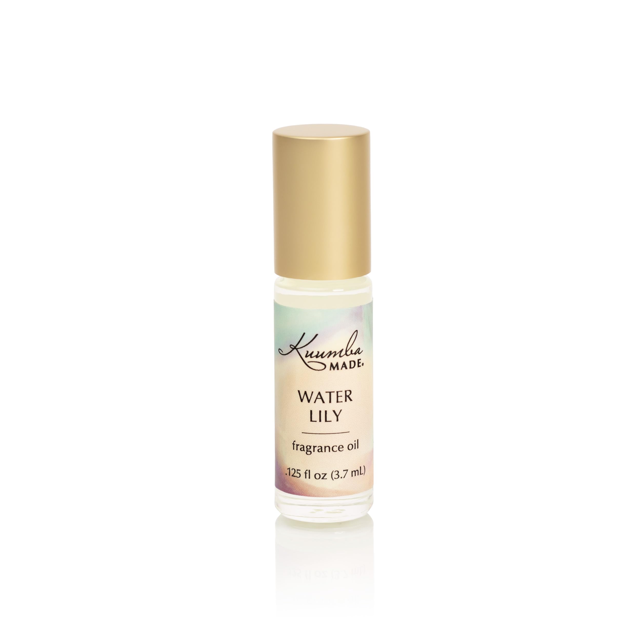 Kuumba Made Water Lily Fragrance Oil | 0.125 Fl Oz | Notes of Bergamot and Mandarin | Clean, Long-Lasting Scent | Alcohol Free |
