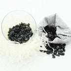 Orientrea 1.1lb Natural Crushed Obsidian Crystal Tumbled Chips-Healing Crystals Chips Bulk, Crushed Crystal Gemstones for Crafts