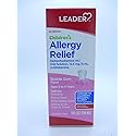 Leader Childrens Allergy Relief, Bubble Gum, 4 FL OZ (Pack of 1)