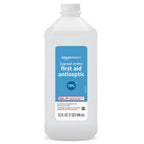 Amazon Basics 70% Isopropyl Alcohol First Aid Antiseptic for Treatment of Minor Cuts and Scrapes, Unscented, 32 Fl Oz (Pack of 1