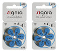 Signia Hearing Aid Batterie Size 675 (6 X 2 Pack) 12 Pcs Mojowear