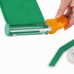 Medarchitect Right Hand Pill Counting Tray with Spatula (Green - L Shape)