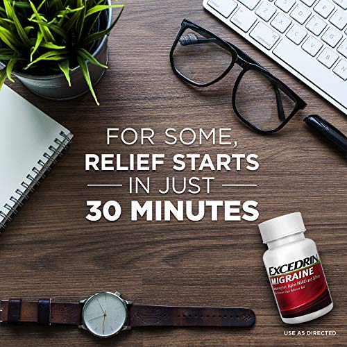 Excedrin Migraine Relief Caplets to Alleviate Migraine Symptoms - 200 Count