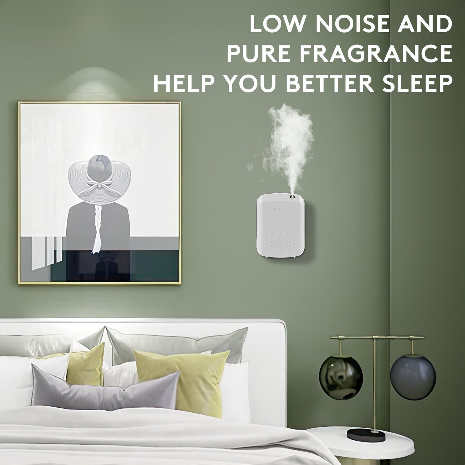 Barthelemy Smart Scent Air Machine for Home, 1500 Sq. Ft Coverage Hotel Collection Diffuser with Smart Cold Air Tech, Bluetooth