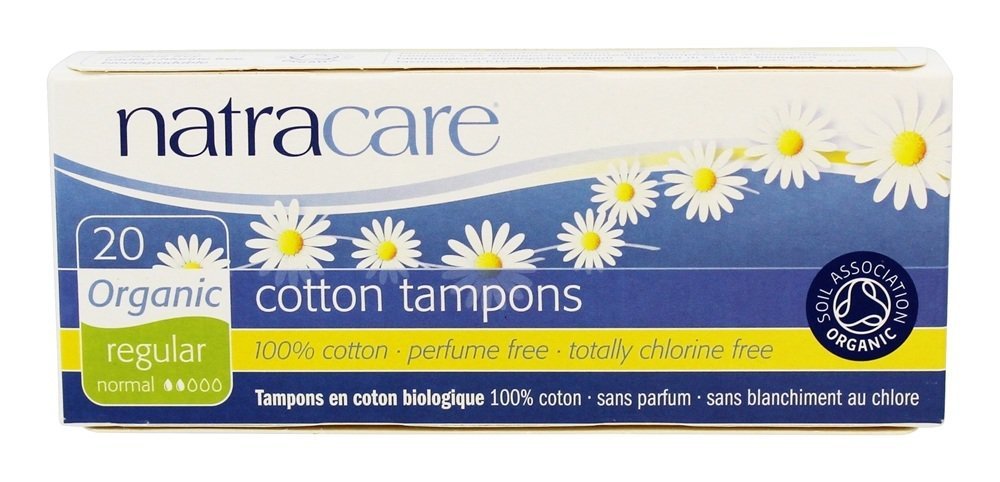 Cotton Tampon without Applicator Regular 20 Ct - 12 Pack