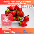 Throat Soothing Creamy Strawberry-Cough Drops for Throat (Formerly Fruit Breezers) 25ct (Pack of 1), Boxed by Fusion Shop Store
