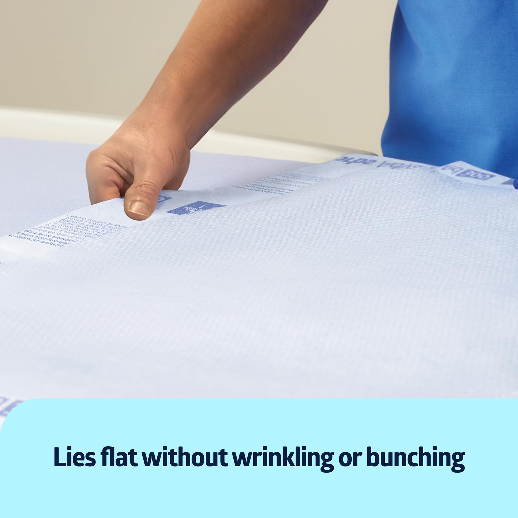 Medline Advanced Ultrasorbs Drypads, 30 x 36, 70 Count, Large Disposable Bed Pads, Incontinence Bed Pads, Super Absorbent Chucks
