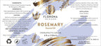 Florona Rosemary Essential Oil - 100% Pure & Natural - 4 oz, Rosemary Oil for Hair & Skin Care, Aromatherapy & Candle Making