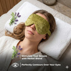 Kozi  Rejuvenating Eye Pillow, Heated/ Cooling  Eye Pillow for Sleep