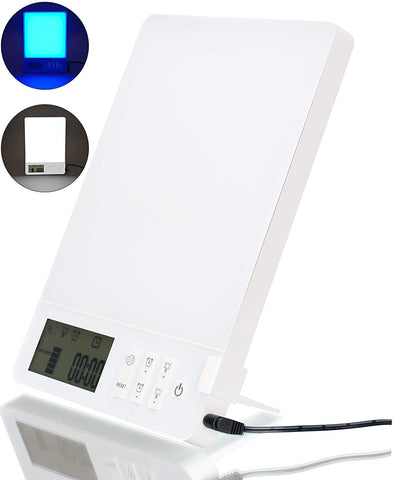 BAOMING Light Therapy Lamp 10000 Lux Brightness-UV Free,Blue Lighting Improve sleep quality,Whit Lighting Imitation of sunlight,