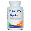 Vitality Digest+ Digestive Enzymes - Plant Based Supplement for Bloating, Gas and Healthy Digestion, Papaya Enzymes & Goldenseal