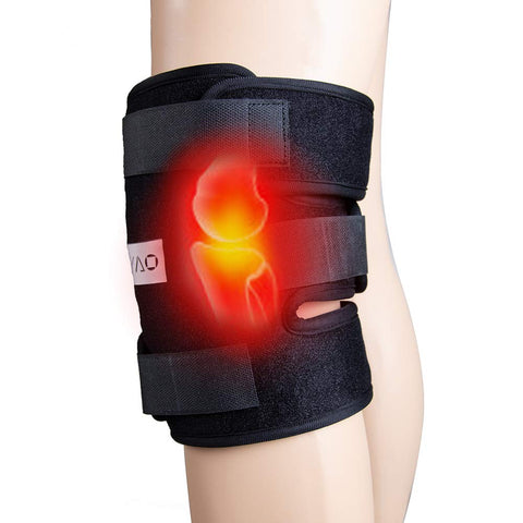 DGYAO Red Light & Infrared Light Therapy Belt for Knee Elbow Joint Pain Relief Flexible Wearable Wrap Deep Therapy Pad with Auto