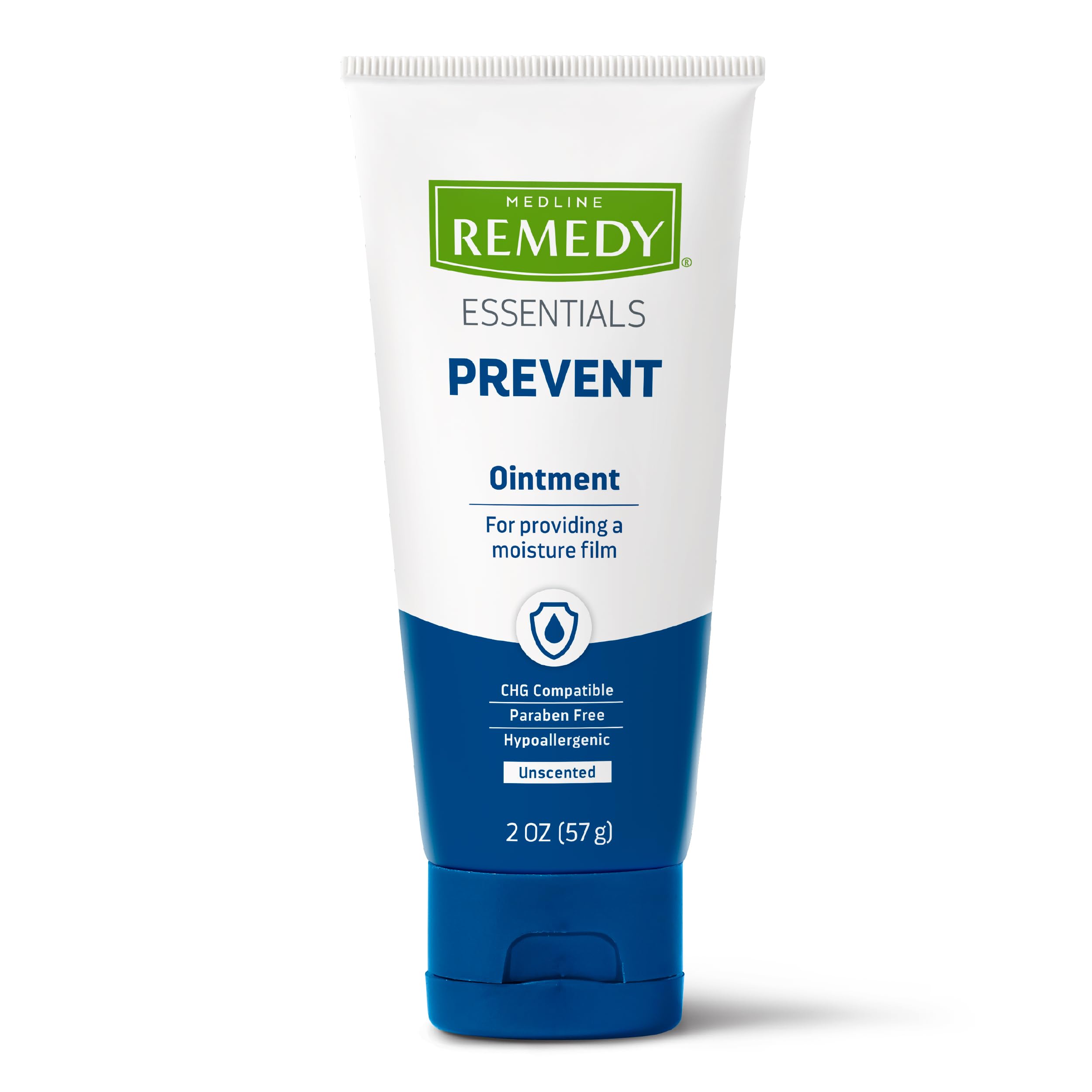 Medline Remedy Essentials Ointment (2 oz Tube), 12 Count, Unscented, Moisturizing Breathable Film, Aloe, Vitamins A, D & E, Soot