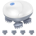 LeCoirrax Upgraded Electric Scalp Massager for Men Women, Handheld Cat Dog Pet Head Massager with 4 Massage Heads, 3 Speeds, Wat