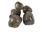CircuitOffice 5 Piece Smoky Quartz Tumbled Stones (0.75 - 1.25) - Healing Stones, Metaphysical Healing, Chakra Stones for Wicca,