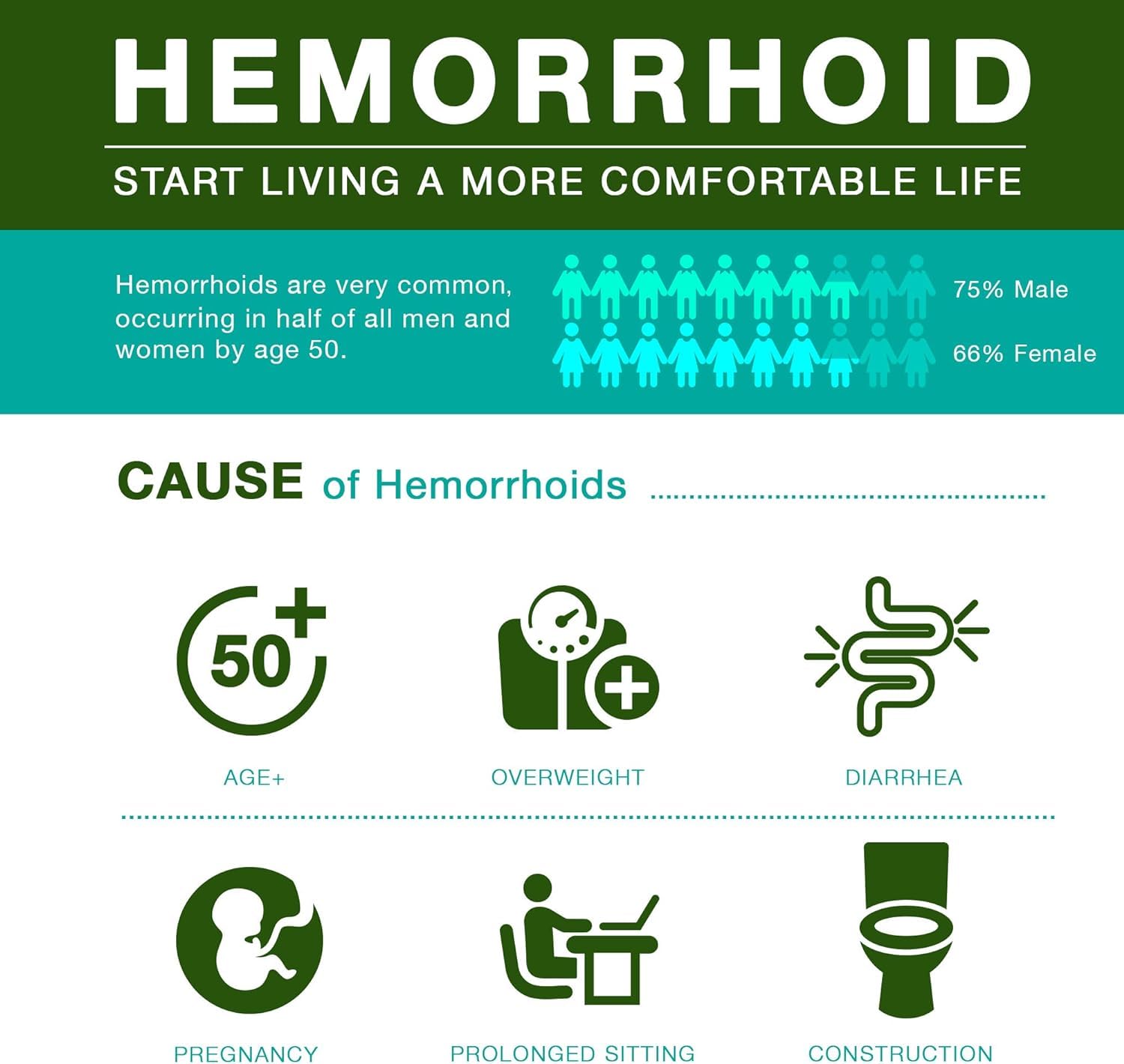 Reejoys Hemorrhoid Cream: Advanced Herbal Hemorrhoids Treatment Cream for Itching and Burning, Shrink & Soothe Hemorrhoids - 1.8
