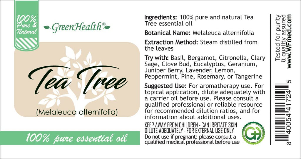 Tea Tree Essential Oil 15 ml - 100% Pure Essential Oil