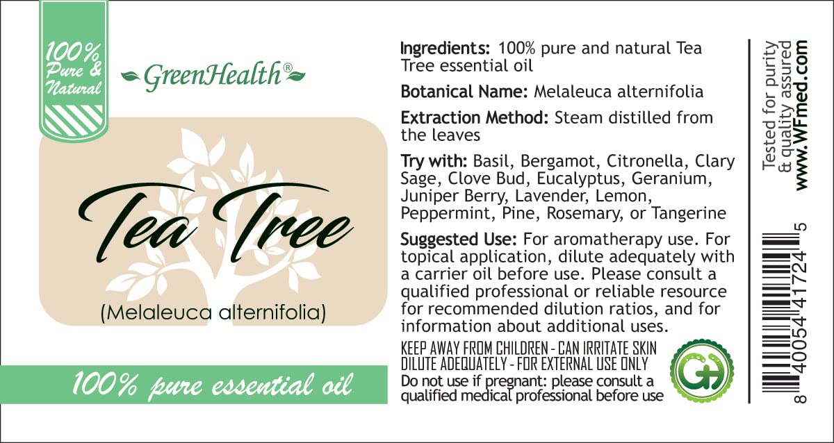 Tea Tree Essential Oil 15 ml - 100% Pure Essential Oil