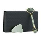 Gua Sha Facial Tools Guasha Tool Gua Sha Jade Stone for Face Skincare Facial Body Acupuncture Relieve Muscle Tensions Reduce Puf